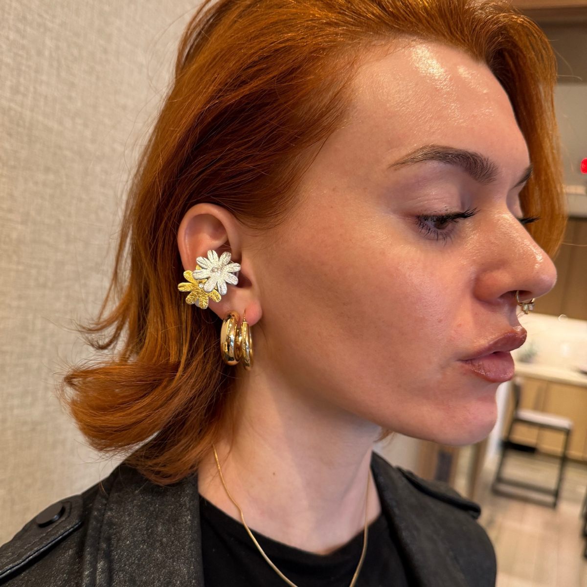 Priamble™ Audio Earrings in style MILA