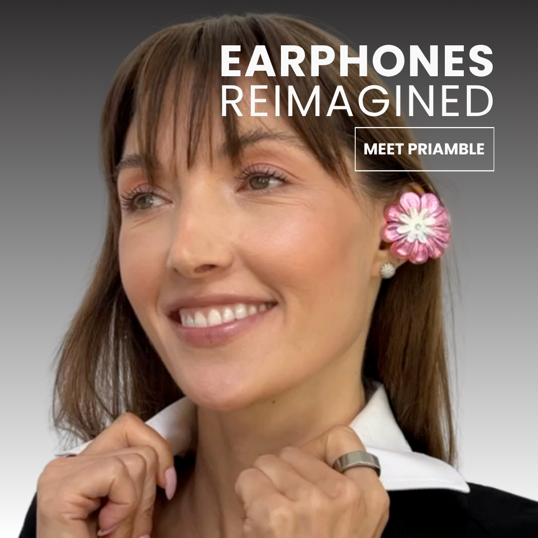 1. Priamble™ Audio Earrings