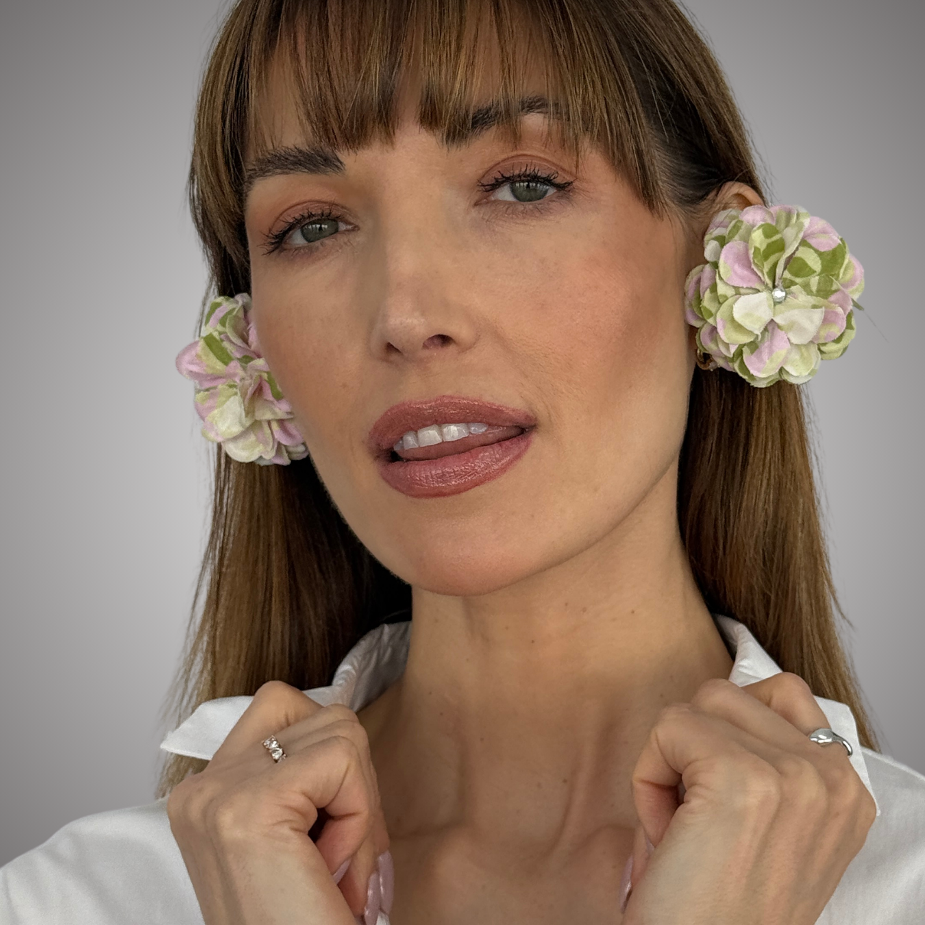 Priamble™ Audio Earrings for women in style Blossom
