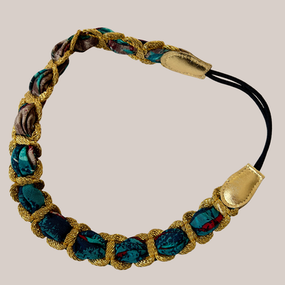 Gilded Chain, Printed Silk, Perfect Fit