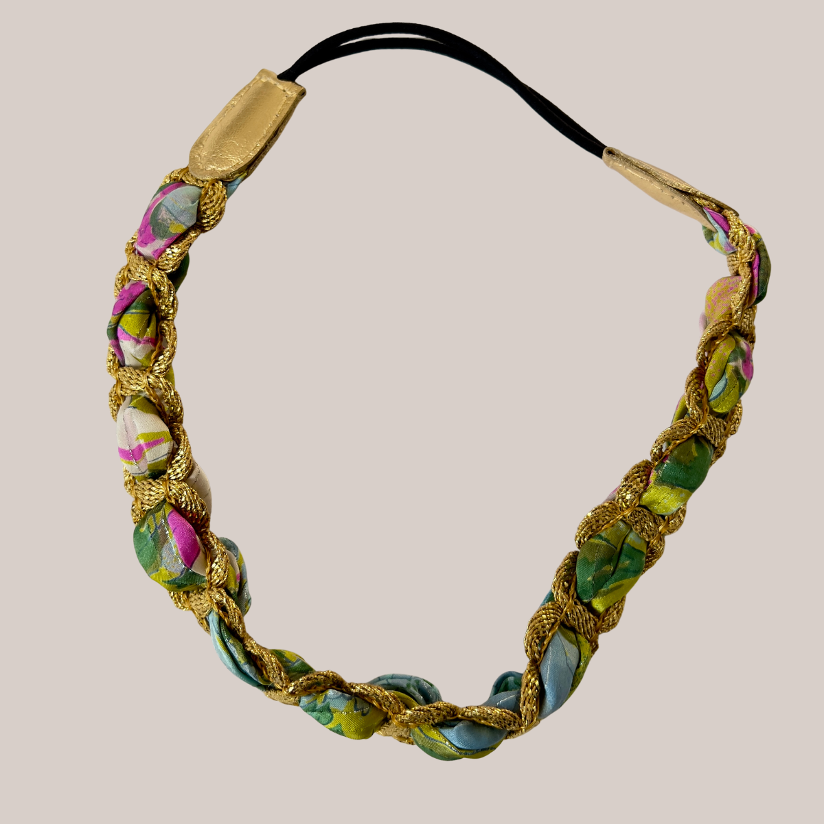 Gilded Chain, Printed Silk, Perfect Fit